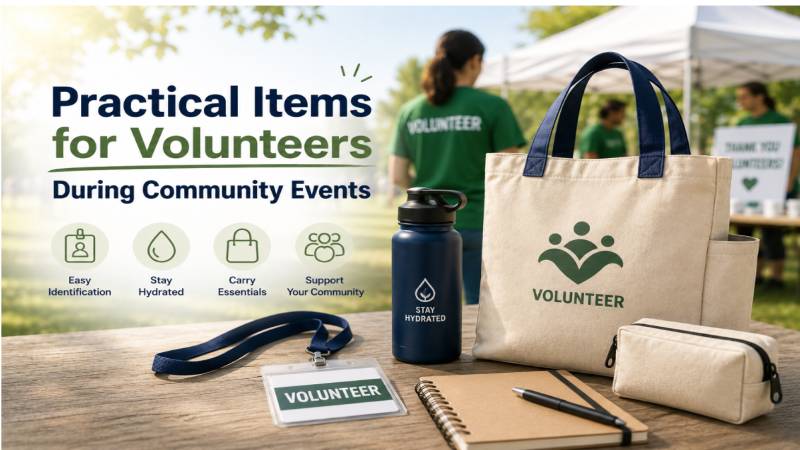 Practical Items for Volunteers During Community Events